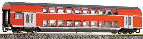 Double-deck Passenger car 2nd class type DB 753 with train cafe<br /><a href='images/pictures/Tillig/13792.jpg' target='_blank'>Full size image</a>